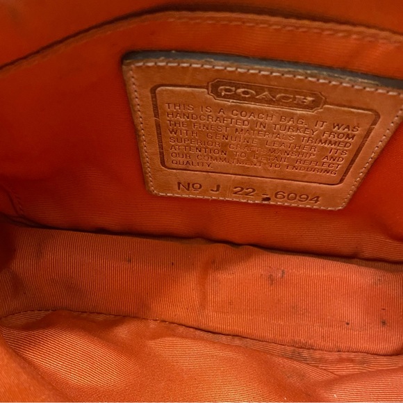 Coach Monogram Purse Small Brown Handbag Accessories PLEASE REVIEW PICS FOR FLAW - Picture 6 of 9